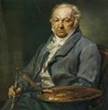 Self portrait of Francisco de Goya.