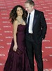 Salma Hayek con su marido, François Henri Pinault , en la Gala de los Premios Goya 2012.